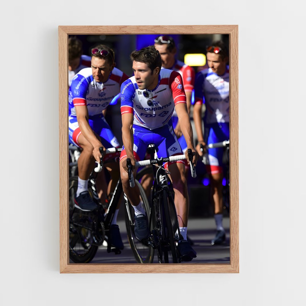 Poster Pédale de Maître – affiche Cyclisme (vue 4)